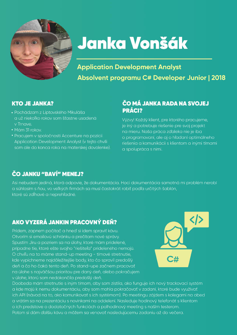 Blog: Absolvent: Application Development Analyst